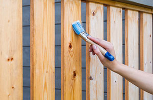 Staining Garden Fencing Chipping Ongar
